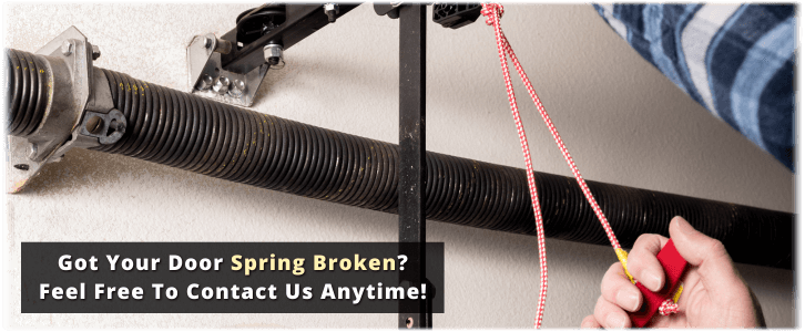 Broken Garage Door Spring Grandview MO